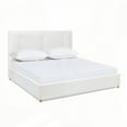 thumbnail image 3 of Miramar King Cushion-Back Headboard Platform Bed - No Box Spring & Modern Style, 3 of 8