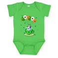 thumbnail image 3 of Bluey Happy St. Patrick'S Day Baby Bodysuit Shamrock Cartoon Baby Bodysuit, Blue Dog St. Patricks Baby Bodysuit, Fun Irish Celebration Tee With Lucky Day Design, Baby shower gift, Baby Clothes, 3 of 5