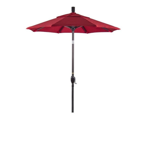 Pemberly Row 6' Patio Umbrella in Jockey Red