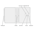 thumbnail image 1 of Multi-Function Electronic Calendar Desktop Calendar LCD Handwriting Board Office Memo Desktop Ornament Calendar,Black, 1 of 10