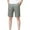 Gray, variant on Men's Shorts Solid Colour Suit Shorts with Pockets Men's Summer Straight Casual Five Pants Size 29-40