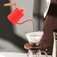 thumbnail image 1 of Hervidor de Tetera de café BLESIY 350 ml ergonómico Verter sobre goteo para exteriores Camping rojo, 1 of 8
