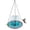 D, variant on RICHMJ Solar-Powered Bird Bath – Outdoor Garden Fountain with Floating & Hanging Design, With 1 set of Hooked Chains 4 Color Options, Attracts Hummingbirds & Wild Birds (A)