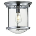 thumbnail image 6 of JONATHAN Y Savannah 10.25" Metal/Glass LED Flush Mount, Chrome, JYL7440C, 6 of 8