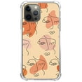 thumbnail image 1 of Line Art Face Case Compatible with iPhone 12 Pro Max,Unique Art Design TPU Shock-proof Full Cover, 1 of 6