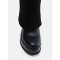 thumbnail image 5 of No Boundaries Women's Sweater Platform Boots, 5 of 6
