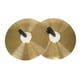 thumbnail image 5 of Platillo de choque de tambor de jazz, multiusos, fácil de transportar, de aleación, para estudiantes, instrumentos musicales para conciertos y niños , 18 pulgadas, 5 of 8