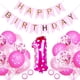 thumbnail image 1 of Decoraciones de cumpleaños para 1er cumpleaños, Decoraciones para 1er cumpleaños, Globos Confeti azul Fiesta de 1er cumpleaños Niños Decoraciones de feliz cumpleaños 1er cumpleaños Levamdar LN-2493-2, 1 of 6