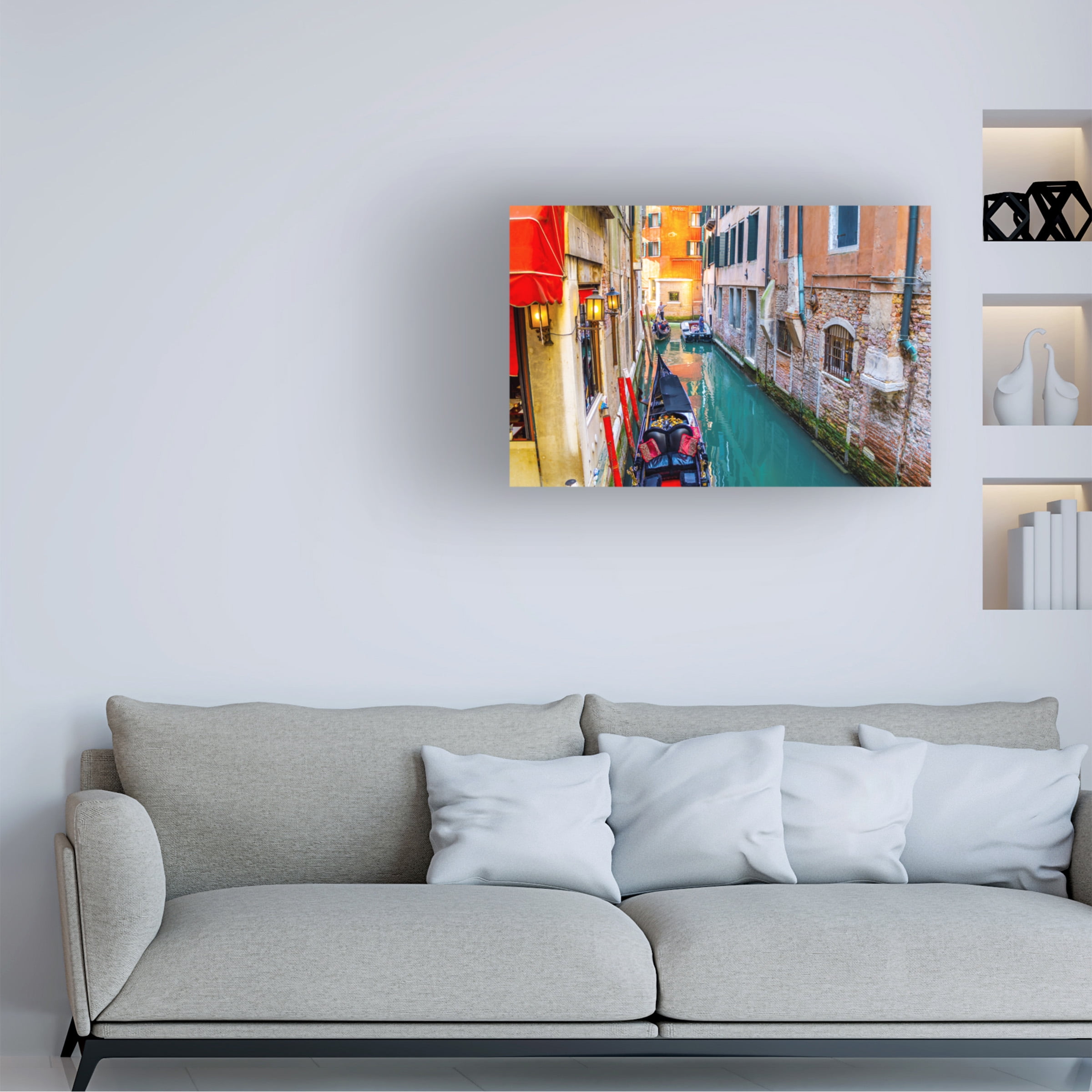 Ben Heine 'Venice Canal 14' Canvas Art