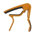 thumbnail image 3 of YLSHRF Stringed Instruments Basswood Guitar Capo + Celluloid Pick Zinc Alloy Stringed Instrument Repair Accessories For, 3 of 8