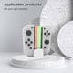 thumbnail image 5 of Matsuzay Controlador de juego Carga Mini Dock Indicador LED Estación de carga Soporte de cuna antideslizante Reemplazo de electrónica para Videojuegos y accesorios Blanco, 5 of 6