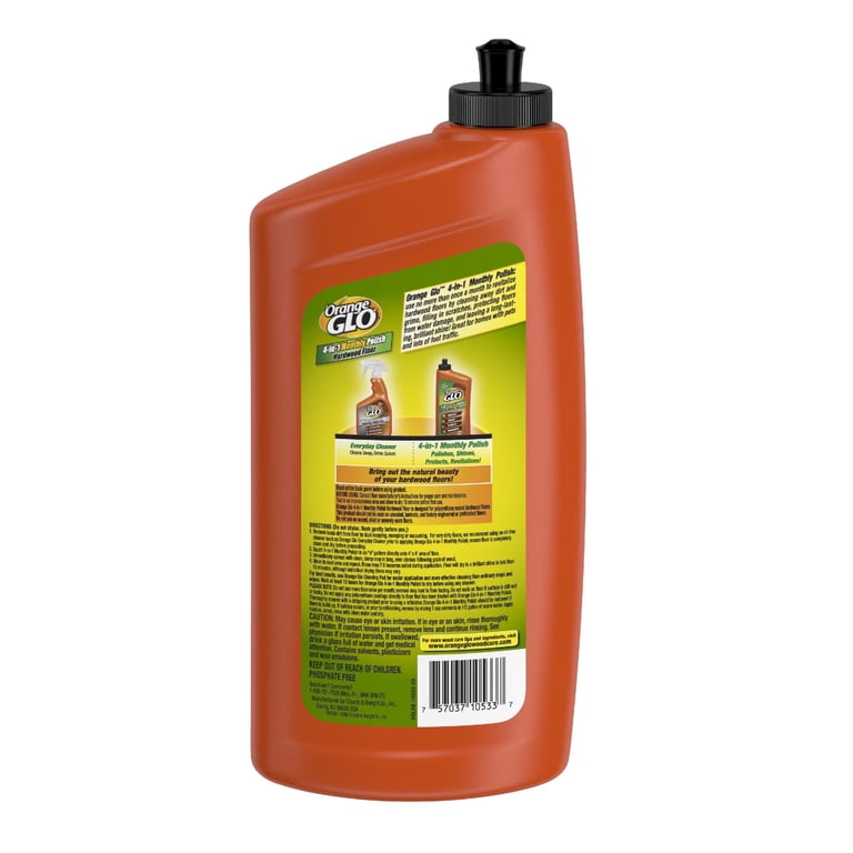 Orange Glo Hardwood Floor 4-in-1 Polish, 24oz photo 8
