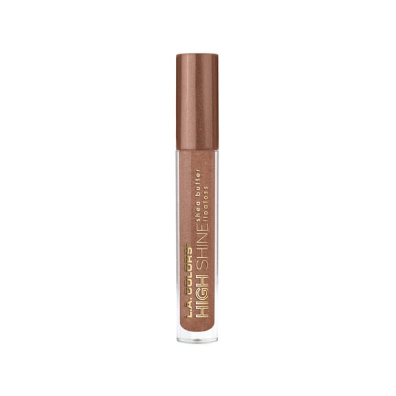 L.A. COLORS Moisturizing High Shine Shea Butter Non-Sticky Lipgloss, Fresh, 0.14 fl oz