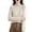 Beige-B, variant on TIANZEN Women Casual Solid Color Bottoming Shirt Slim High Collar Knitted Long Sleeved Top Women's Tops Women Thermal Top