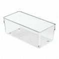thumbnail image 1 of InterDesign 52830 Clear Drawer Organizer, 4 x 8 x 3 in., 1 of 1