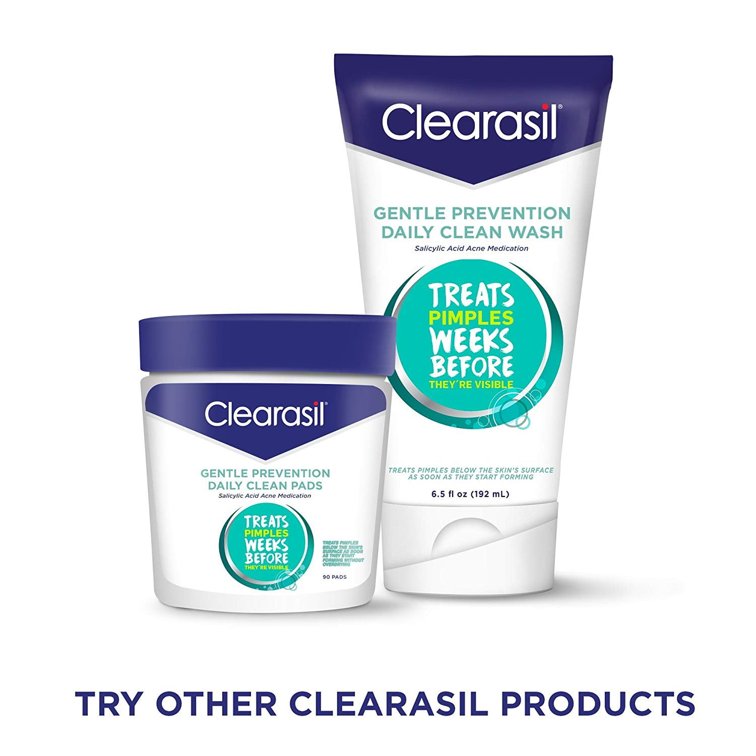 Rapid Rescue Deep Treatment Face Wash, 6.78 oz, Pack of 3 (packaging may vary), Visibly Clearer Skin in as little as 12 hours By Clearasil