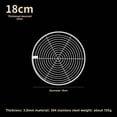 thumbnail image 1 of 18cm Food-Grade 304 Stainless Steel Thickened Steaming Rack: Commercial-Grade Multi-Cooker Insert for Home & Restaurant Use, Easy-to-Clean Modern Design, Wholesale Steam Grid for Rice Cookers & Pots,, 1 of 6