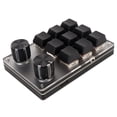 thumbnail image 1 of Macro Keyboard, Mechanical Gaming Macro Keypad, Red Switch, Customized Knobs, for Desktop PC, 1 of 7