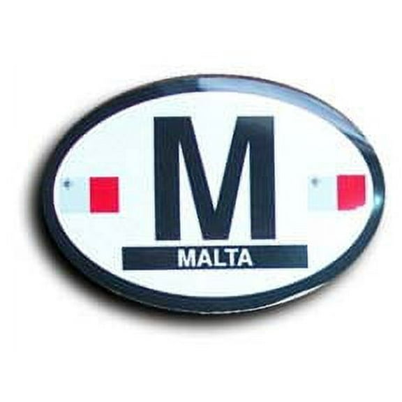 Malta Oval decal