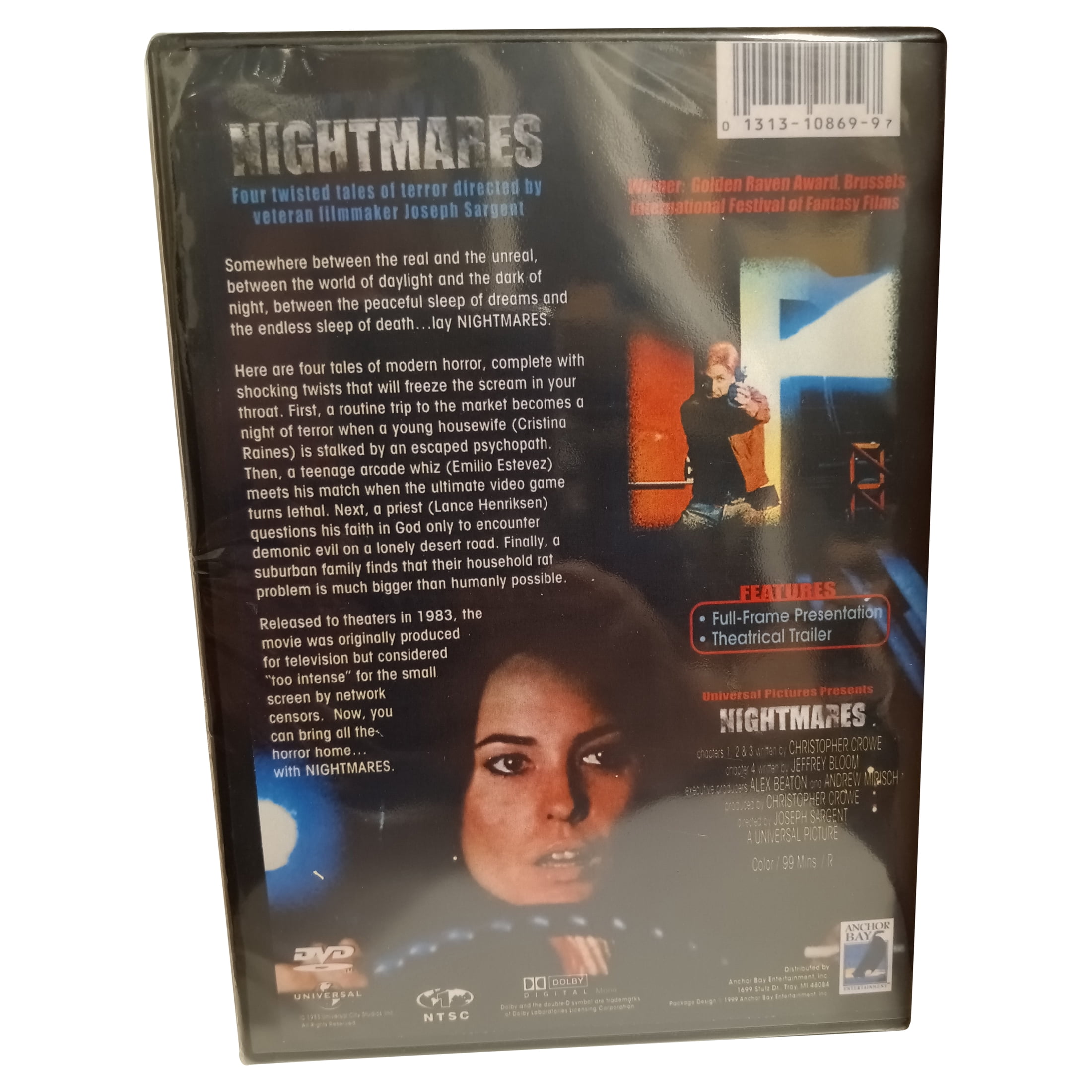 Anchor Bay, DVD, Nightmares Full Frame, Widescreen - Walmart.com