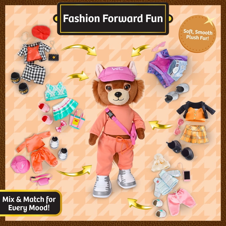 Woof & Co 15-inch Fashion Doll – Piper The Poseable Plush
