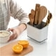 thumbnail image 2 of Home Magic Soporte para utensilios de cocina, escurridor de cubiertos, soporte para utensilios de cocina de 3 compartimentos, organizador para fregadero para la cocina, organizador de cubiertos,, 2 of 7