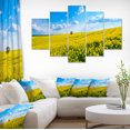 thumbnail image 1 of Lone Tree in Blooming Cozla Park - Contemporary Landscape Canvas Art, 1 of 3