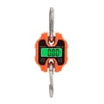 thumbnail image 1 of Portable Handheld Hanging Scale, 250kg Capacity with 50g Precision, LCD Backlit Display, 3 Units (kg/lb/catty) Switchable, ABS & Stainless Steel Construction, Orange Color, for Home Shopping,, 1 of 6