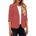 thumbnail image 4 of Pyhlmscde Women Cardigan Sweater Chunky Jacket Coat Fall Outwear Trendy Outfits, Business Casual Outfits for Women, Suit Jackets for Women, Women's Blazers & Suit Jackets A L, 4 of 6