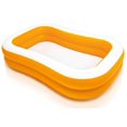 thumbnail image 1 of Rectangulaire Enfant Gonflable Piscine Anti-Dérapante Pliable Grande Famille Pataugeoire Piscine PVC Protection de l'Environnement Matériel Résistant à l'Usure Baril de Bain, 1 of 5