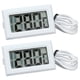 thumbnail image 5 of 2 termómetros digitales electrónicos, termostato, medidor de temperatura, actualización de 2 segundos con sonda, color blanco, 5 of 15