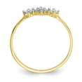 thumbnail image 2 of 10k CZ Ring in 10k Yellow Gold - Size 6, 2 of 3