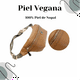 thumbnail image 4 of Cangurera De Piel Vegana De Nopal Marron GLOWA Cangurera, 4 of 9