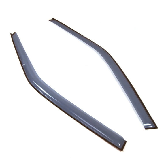 Tuningpros LGWV2-216 Window Visor Light Tinted 2 Pcs Set For 1988-1991 Honda Civic Coupe