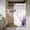 Purple, variant on Marble Sage Green No Hook Shower Curtain Waterproof,Bathroom Curtains with Snap in Liners and See Through Top Window,Gold White Modern Gradient Ocean Wavy Hotel Bathtub Curtains Shower 60"Wx72"L