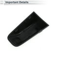 thumbnail image 4 of Unique Bargains Front Left Exterior Door Handle Lock Cylinder Cap Cover for Land Rover Range Rover 2011-2019 No.LR048299 ABS 1 Pc grey, 4 of 6