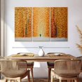 thumbnail image 3 of Elephant Stock Our Rainy Sunset Wall Art - Horizontal Multi Panel Canvas - Living Room Wall Decor - Abstract Multi Panel - Red And Orange Decor By Ekaterina Ermilkina - 65" x 42", 3 of 8