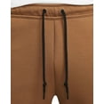 thumbnail image 3 of Men's Nike Sportswear Tech Light British Tan/Black Fleece Joggers - 2XL, 3 of 10