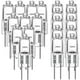 thumbnail image 2 of 40 Piezas Bombillas Halógenas G4 20 w 12 V Bombillas Halógenas de 2 para Iluminación de Cocina, Luces de Señal, Pista, 2 of 5