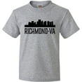 thumbnail image 3 of Inktastic Richmond Virginia City Skyline Youth T-Shirt, 3 of 5