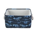 thumbnail image 4 of Your Zone Kids Dino Canvas Storage Basket with Handles, 15 in x 11 in x 7.8 in, 4 of 13