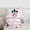 White Pink 04, variant on Feelyou Est Gymnast Sleep Full Size Comforter Sets, Watercolor Galaxy Bedding Sets, 3pcs