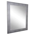 thumbnail image 3 of Timberwolf Silver Framed Vanity Wall Mirror 32''x 41'', 3 of 5