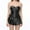 Black, variant on MuZeFu Shapewear Bodysuit for Women Women Leather Sexy Lingerie Tights Underwear Bodysuit Nightdress