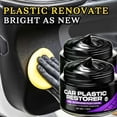 thumbnail image 2 of Car Interior Cleaning Wax, Multi-Functional Cockpit Pad Dashboard Sponge, Auto Detailing Protectant, Restore Shine & Gloss, Leather, Plastic, Vinyl Surface Cleaner, 2 of 8