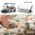 thumbnail image 6 of chaqlin Golf Cart Seat Covers Universal Storage Pockets, Compatible with Club Car Golf Cart Sports Golf Cart Seats Cushion Covers(Duck Pattern), 6 of 8