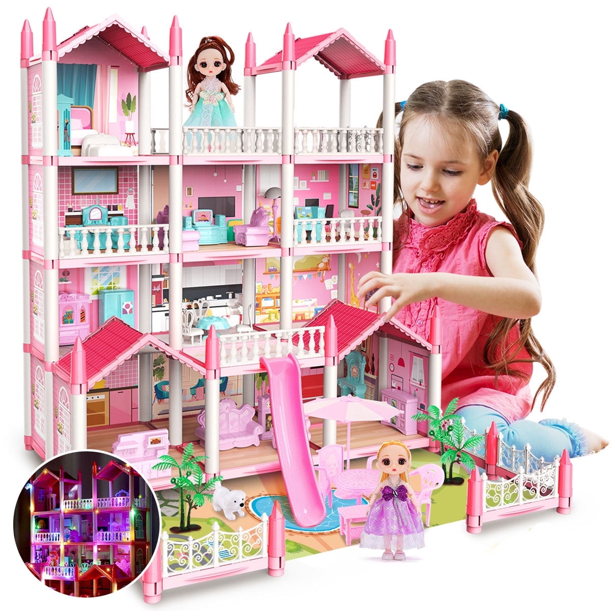 Barbie Glam Getaway Foldable Playhouse Dollhouse