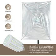 LINCO LED Softbox Lighting Kit 20x28 85W 5500K Photography Studio Lighting with Carrying Bag AM289