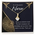thumbnail image 2 of Awesome Nurse Alluring Ribbon Necklace, 2 of 20