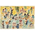 thumbnail image 3 of Pierre Jean Apol 24x18 Black Modern Framed Museum Art Print Titled - Market Scene in the Dutch East Indies (1886 - 1947), 3 of 5